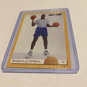 Shaquille O'Neal Rare Rookie 1993 Classic Draft Picks Basketball Card